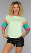 Oversized Colorblock T-Shirt