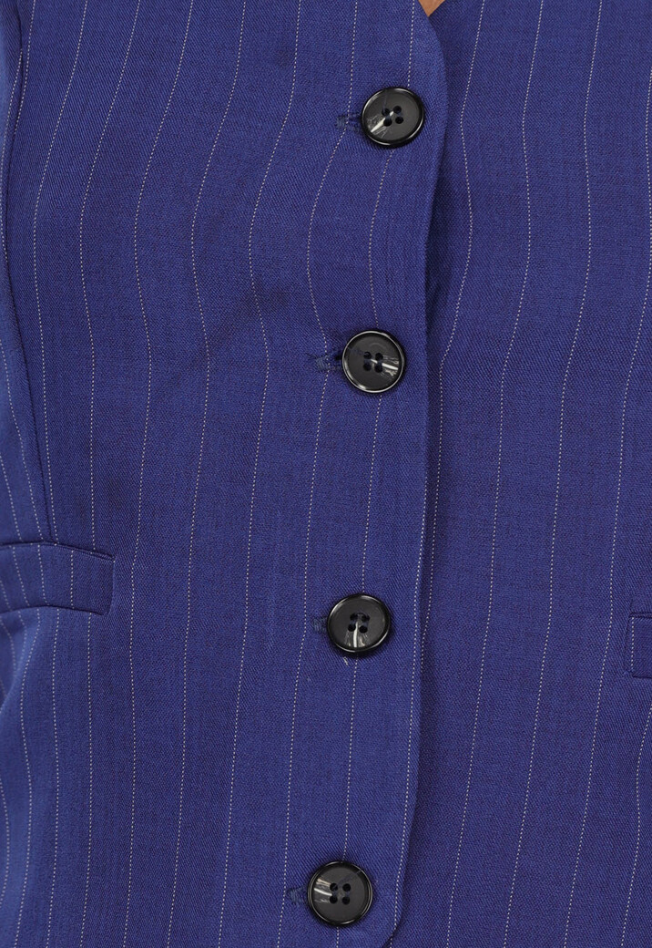 Nette Pantalon Set in Donkerblauw