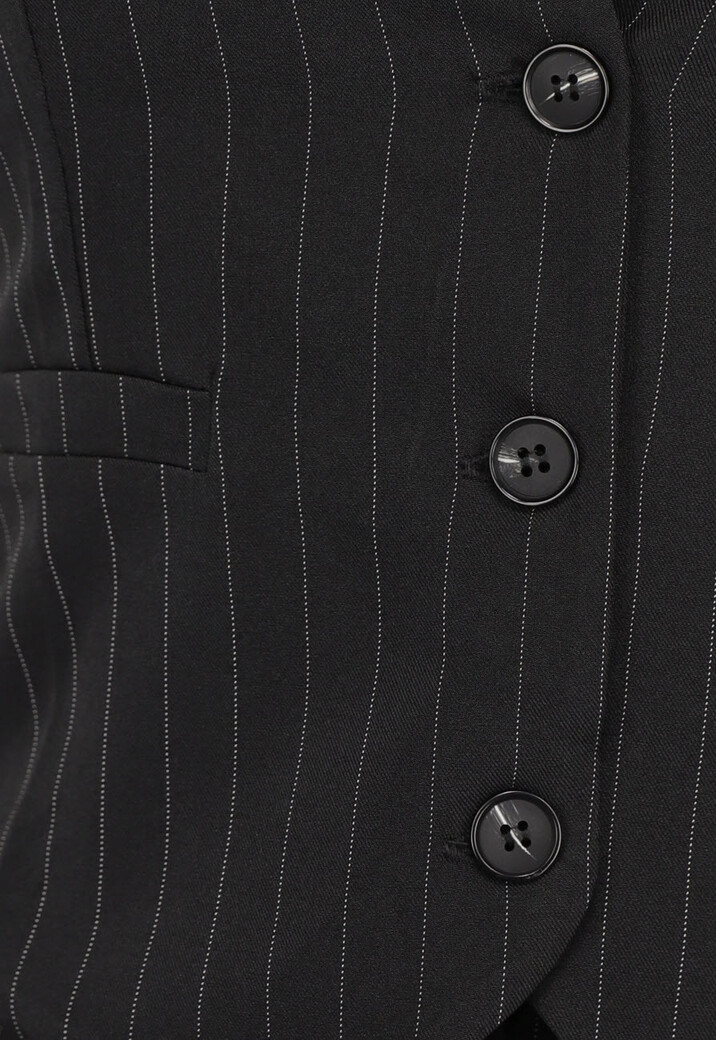 Zwarte Two Piece met Gilet