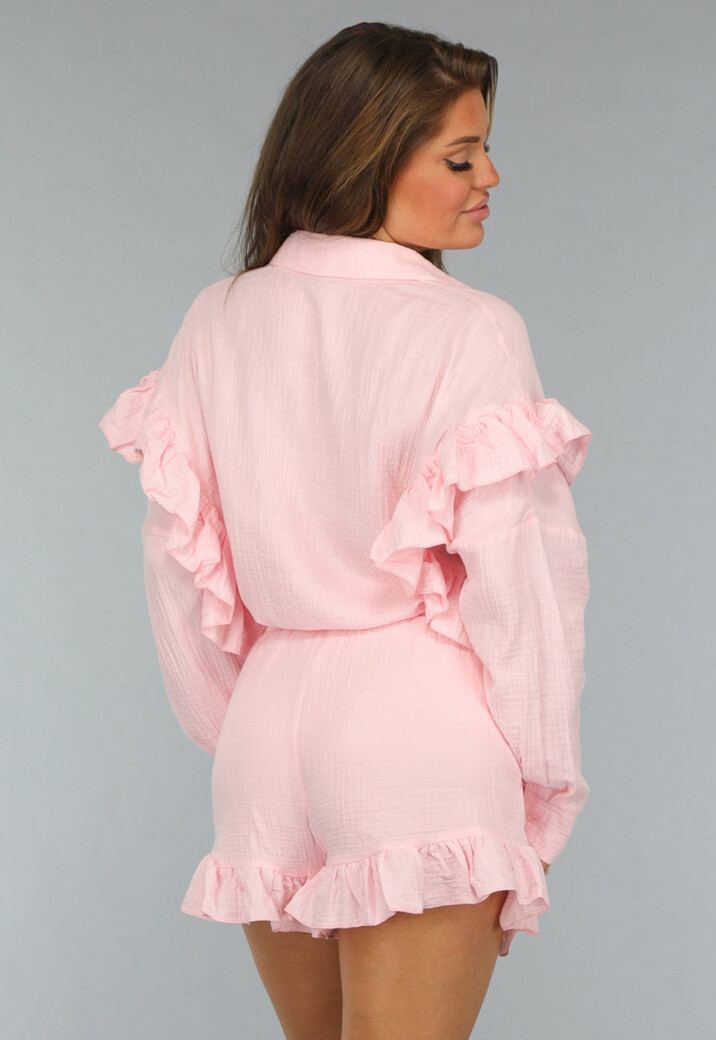 Mousseline Two Piece met Ruches