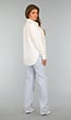 Witte Boho Blouse met Structuur