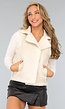 Beige Teddy Bodywarmer met Zakken