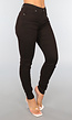 Donkerbruine Skinny Jeans