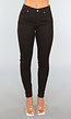 Donkerbruine Skinny Jeans