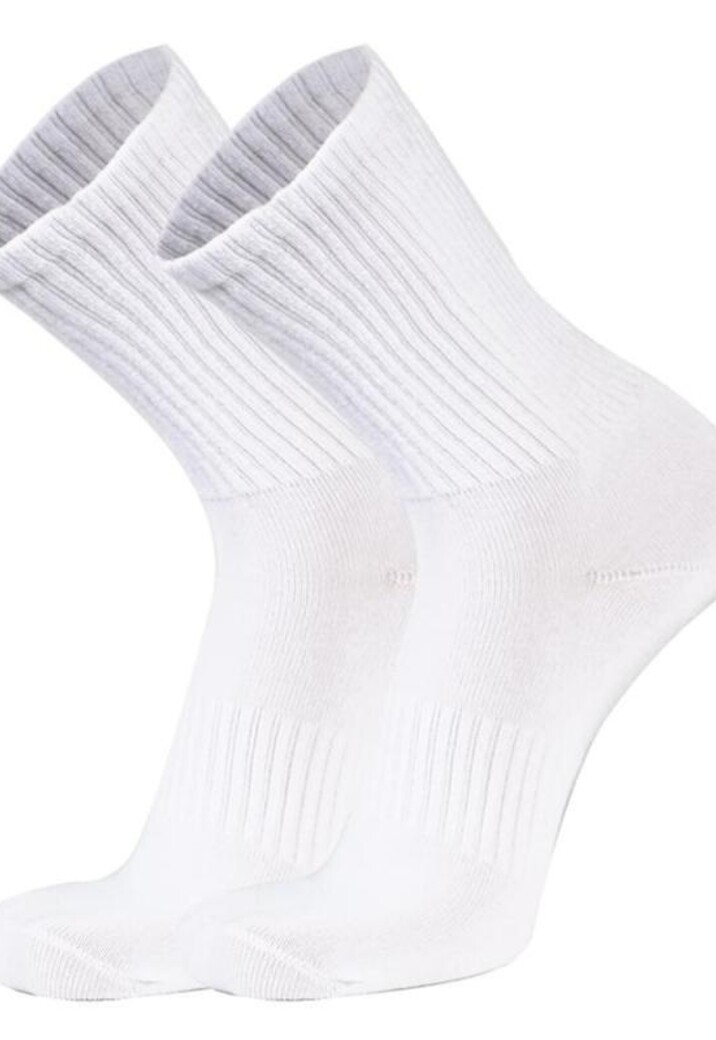 Witte Ribstof Sokjes