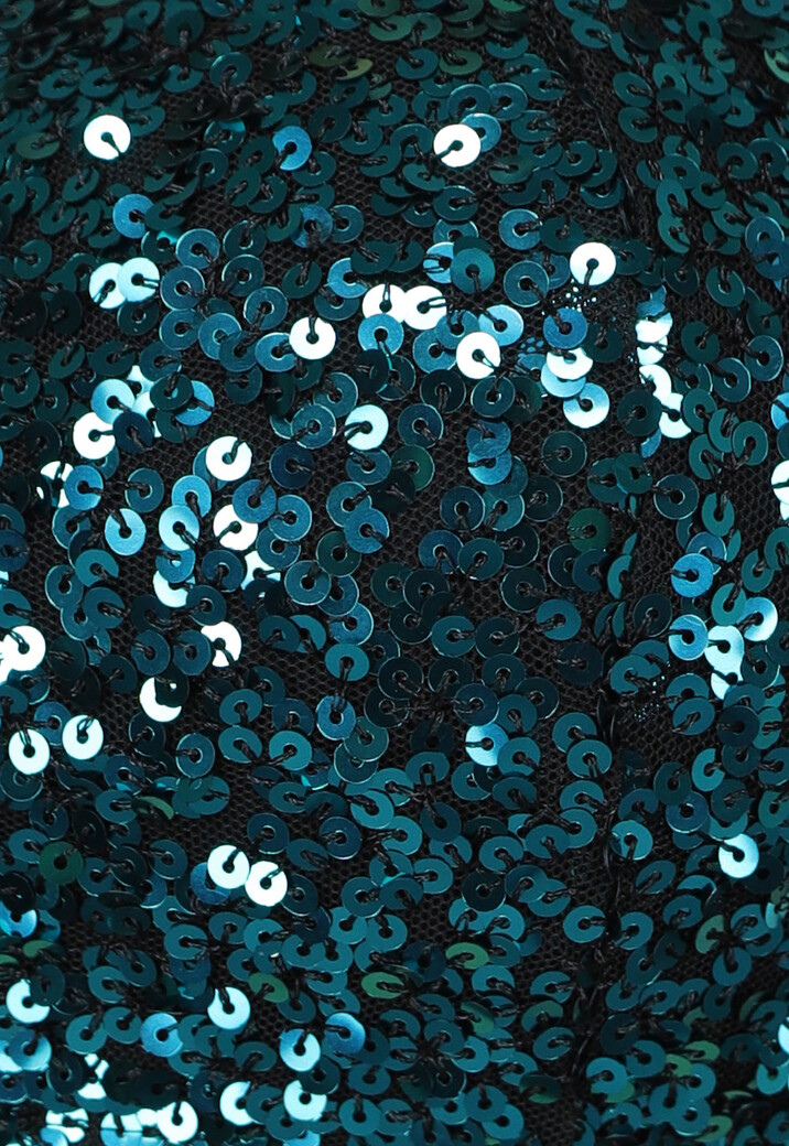 Groene Pailletten Two Piece