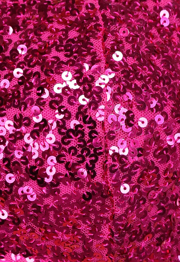 Matching Fuchsia Glitter Set