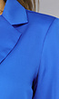 Blauwe Blazer Set met Rokje