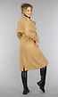 Camel Trenchcoat met Ceintuur