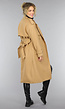 Camel Trenchcoat met Ceintuur