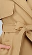 Camel Trenchcoat met Ceintuur