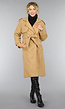 Camel Trenchcoat met Ceintuur