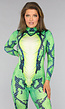 Groene Slangen Jumpsuit