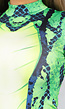 Groene Slangen Jumpsuit