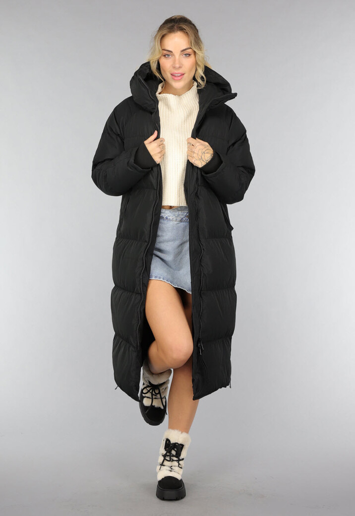 Zwarte met Bont Gevoerde Snowboots