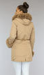 Camel Winterjas met Bont