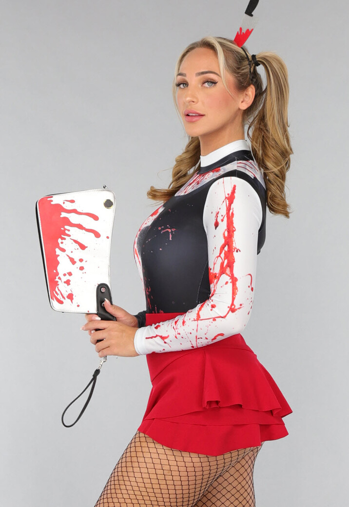 Bloederige Crazy Clown Bodysuit