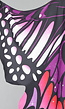 Paarse Butterfly Cape