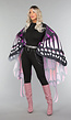 Paarse Butterfly Cape