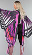 Paarse Butterfly Cape