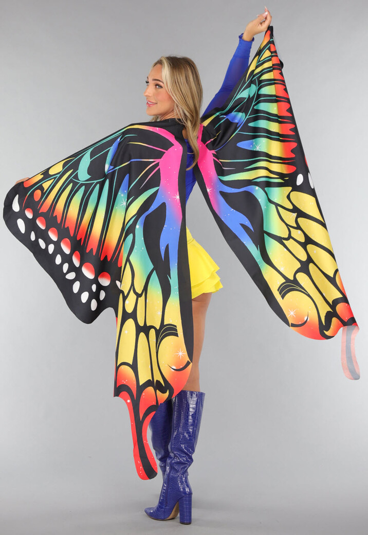 Multicolor Vlinder Kostuum Accessoires
