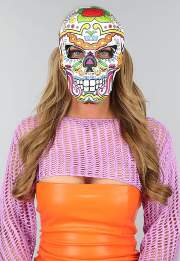 Kleurrijk Skeletten Masker