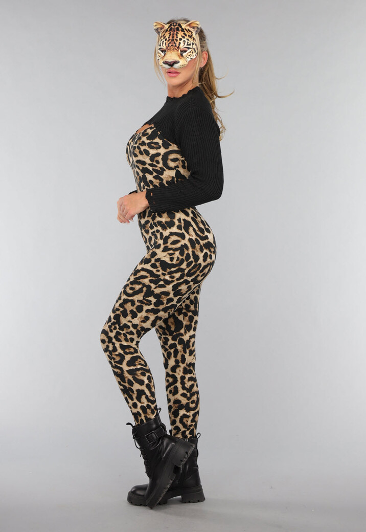 Schuimmasker met Panter Opdruk