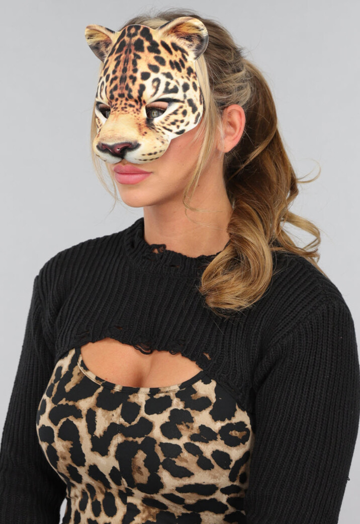Schuimmasker met Panter Opdruk