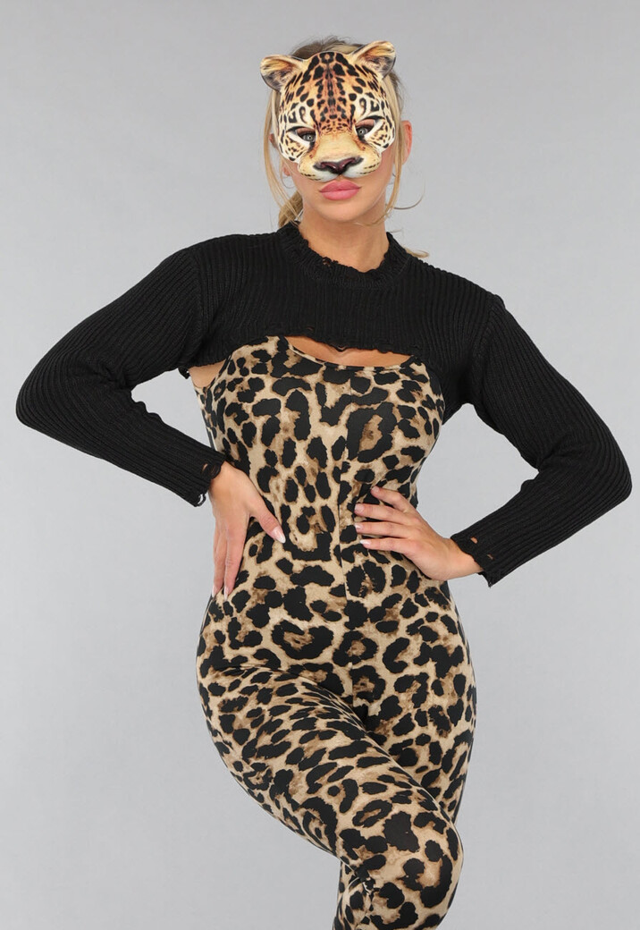 Schuimmasker met Panter Opdruk