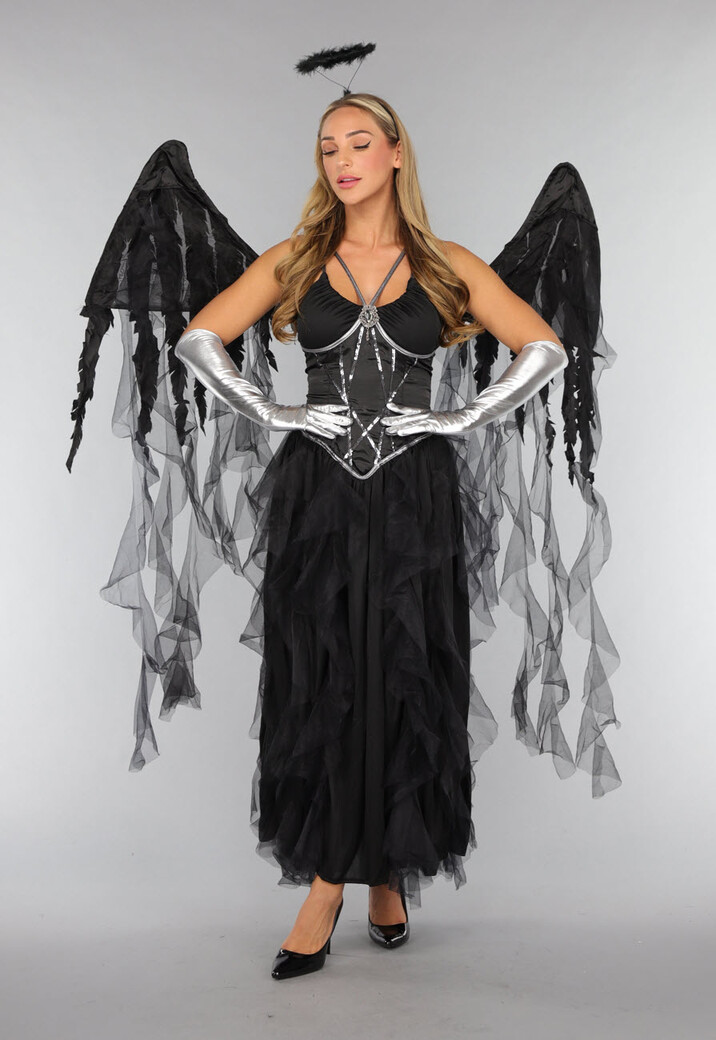 Lange Metallic Zilveren Handschoenen