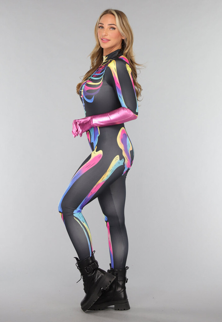 Lichtroze Schitterende Ellebooghandschoenen