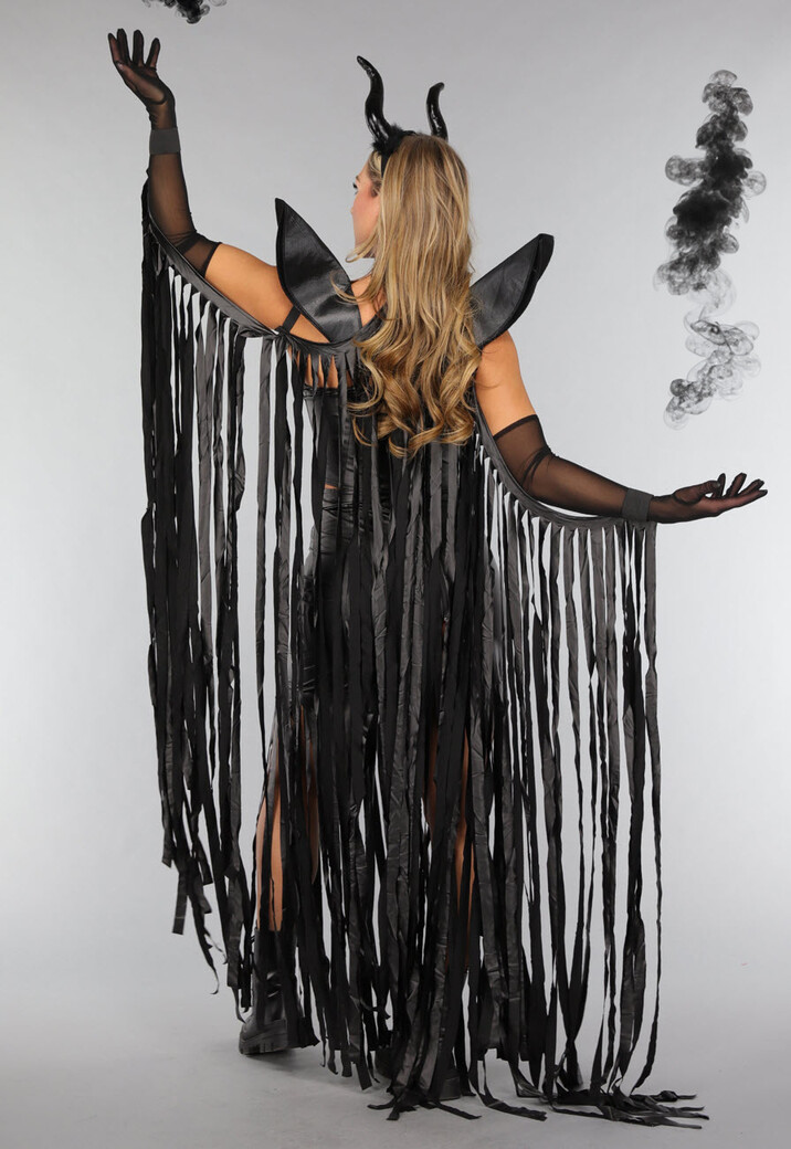 Doorschijnende Zwarte Avondhandschoenen