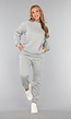 Lichtgrijze Jogger Set