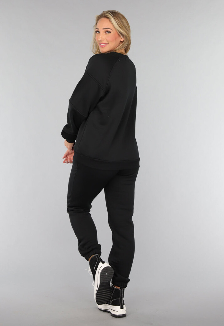 Zwart Oversized Huispak