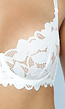 Witte Geborduurde Balconette Lingerie Set
