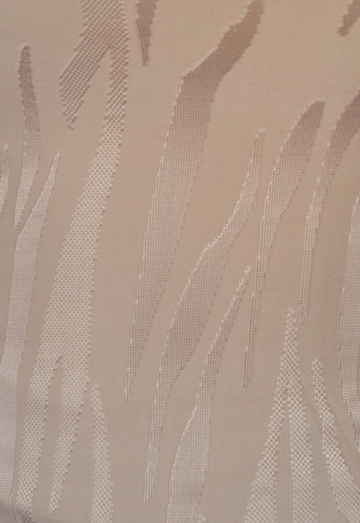 Taupe Kleurige Zebra Print Top