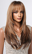 Goudbruine Pruik met Laagjes en Pony