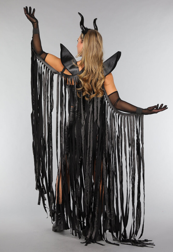 Zwarte Magie Koningin Kostuum