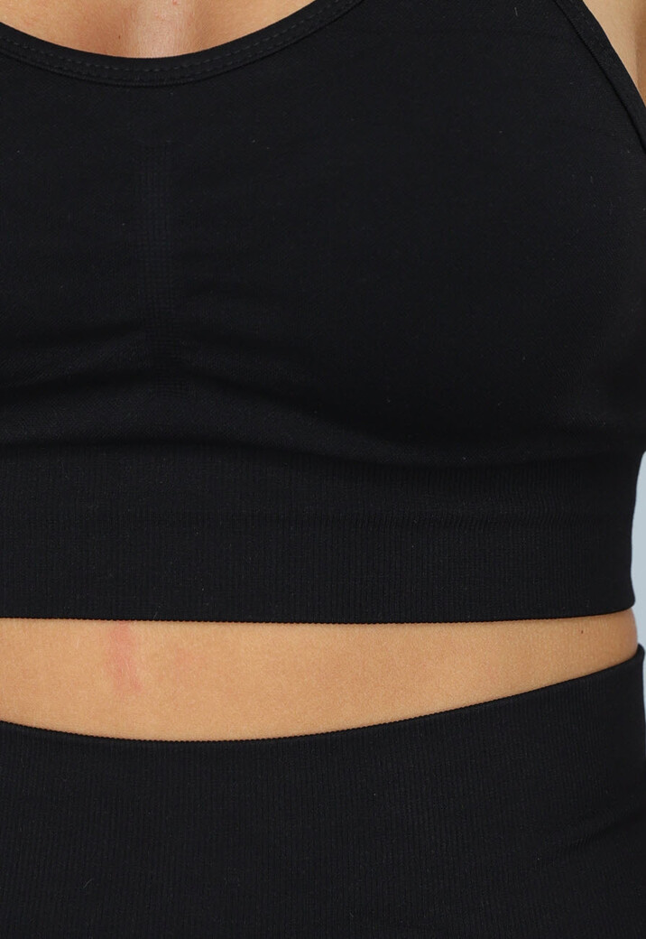 Korte Gymset in Zwart