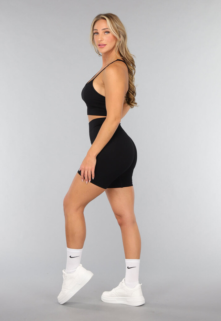 Korte Gymset in Zwart