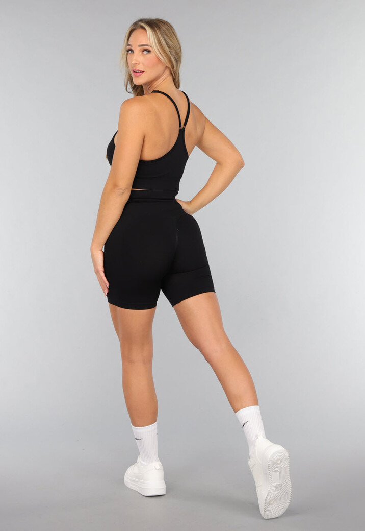 Korte Gymset in Zwart