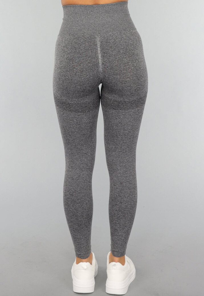 Grijze Squat Proof Fitness Legging