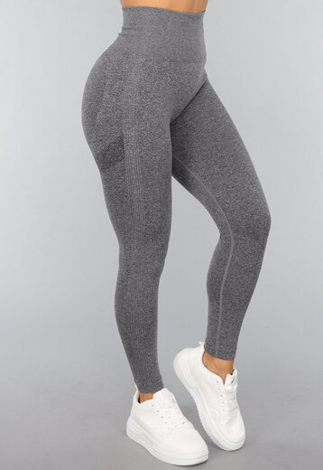 Grijze Squat Proof Fitness Legging