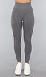 Grijze Squat Proof Fitness Legging