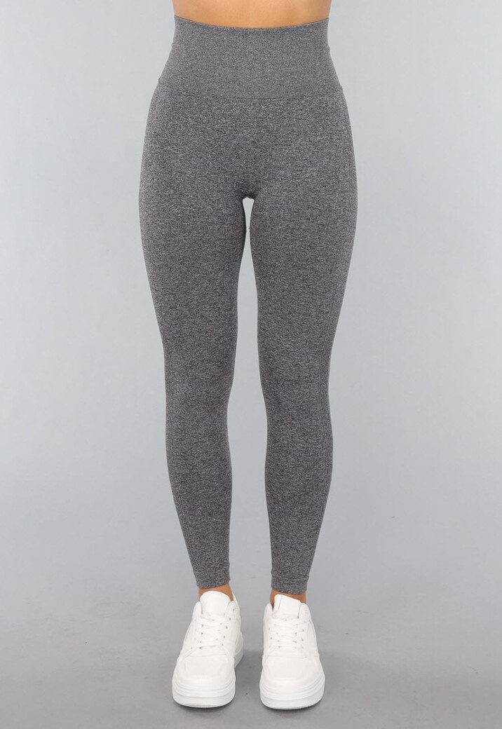 Grijze Squat Proof Fitness Legging
