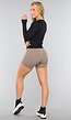 Sportieve Longsleeve Top van Elastische Stof
