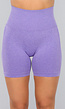 Paars Yoga Broekje met Scrunch