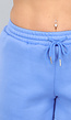 Blauwe Fleece Two Piece met Short
