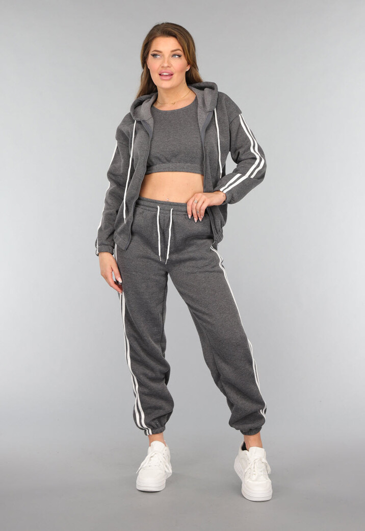 Grijze Driedelige Chill Set