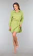 Groene Blouse met Tailleband en Short